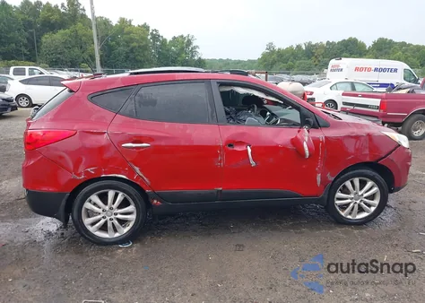 2013 Hyundai Tucson Limited из США, поврежденный, VIN KM8JUCAC4DU643562